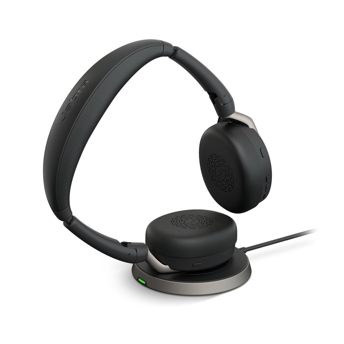 Bluetooth headset med mikrofon Jabra Evolve2 65 Flex Sort